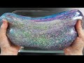 satisfying slime video asmr !!Mixing Random into GLOSSY SLIME