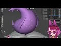 Creating a Foxgirl! 3D VTuber Avatar In BLENDER ft. @ShirahikoCh