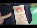 The process of making custom-made jeans. One-of-a-kind jeans tailored by artisans.