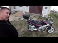 Honda NTV 650 Самодельное крепление кофра.