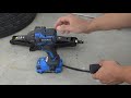 Two ways to break a tire bead: with a piece of wood or scissor jack