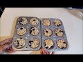 Blueberry oats muffins