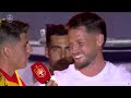 MORATA SHOW COMPLETO PRESENTACIÓN LAMINE, NICO WILLIAMS, OLMO, RODRI... HÉROES EUROCOPA 2024 CIBELES