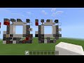 MCBE All 72 Blocks 3x3 Piston Doors