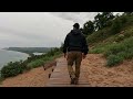 Empire Bluff Trail, the most popular Trail at Sleeping Bear Dunes