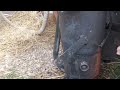 wood gas powered combine