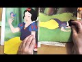 Snow White & the Seven Dwarfs ~The pages from other Snow White Books , makes pages for my journal
