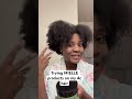 Trying Mielle hair products on my 4c hair #4chair