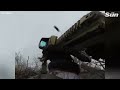 Single Ukrainian soldier bravely fights off Russian attack on trench