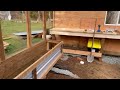 Greenhouse workbench and raised bed update