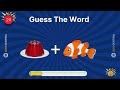 Guess the WORD by EMOJI 🤔💭 | Guess 20 Words | Emoji Quiz 2024
