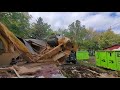 #97 Demolish Trailer House with Excavator