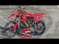 AMAZING DIRT BIKE TRANSFORMATION - 1985 Honda CR500R Aluminum Frame Conversion