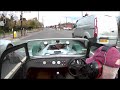 Part 4 Caterham 7 1.4 K-series driving around Altrincham and Knutsford 13th April 2021