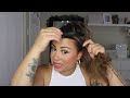 🚫NO FLAT IRON🚫 STRAIGHT HAIR ROUTINE | SALON BLOWOUT AT HOME | HOW TO BLOW DRY CURLY HAIR STRAIGHT
