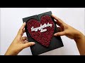 A Beautiful Handmade Birthday Card for Boyfriend | Handmade Birthday Card for Hubby | Tutorial