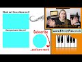 How to play Simple Ragtime Jazz Piano [tutorial lesson]