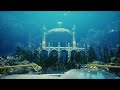 Deep ocean underwater sound and whale sound