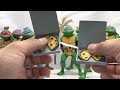 NECA Cartoon TMNT Turtles In Disguise Vs Haulathon Turtles 4-Pack Style Guide Colors