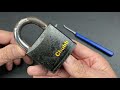 Heavyweight Chubb padlock pick with a New custom pick.