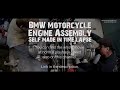 BMW Motorcycle Engine Assembly - self-made in time lapse