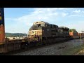 NS 4607 (Good K5LA) leads 2x1 on NS 278 W/ 2 EMDs - Powell, TN (6/22/2024)