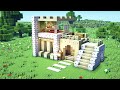 ⚒️ Minecraft : How To Build a Birch House [Tutorial]
