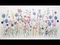 Pastel Spring Flowers Art For Your TV | Flower TV Art | Flower Slideshow | Spring TV Art | 4K | 3Hrs