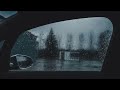 Rainstorm From Inside Car with Thunder _ Relaxing Sounds for Sleep, Insomnia, Study, PTSD