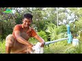 I turn PVC pipe into a water pump no need electric power easy way life hacked at home
