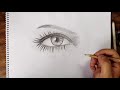 How To Draw A Realistic Eye step By Step