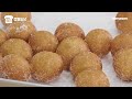 [손반죽] 찌그러지지 않는다! 찹쌀 도너츠 (시간이 지나도 빵빵한 비법 공개!)