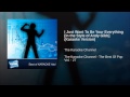 I Just Want To Be Your Everything [In the Style of Andy Gibb] (Karaoke Version)