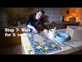 How to upcycle broken pottery into a mosaic