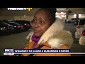 Shoppers react after Walmart announces closure of three suburban stores