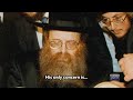 WATCH: An AMAZING conversation between the Sadigura Rebbe & the Lubavitcher Rebbe