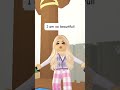 GIRL was FORCED to COVER her FACE! #roblox #adoptme #robloxstory #shorts