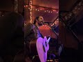 Hozier singing at Paddy Reilly's Music Bar in New York on March 17, 2023 (Instagram Live)