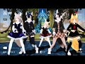 MMD - Megu Megu Fire Kemono Night