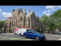 Walking Downtown New Haven in Connecticut USA 4K - Yale University Campus Tour July 2024