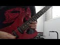 DEATH - INFERNAL DEATH ( GUITAR COVER )