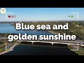 Blue sea and golden sunshine ( Video Lyrics )