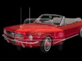 1964 1/2 Ford Mustang Convertible presented by the Danbury Mint