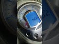 Peugeot django 125 Odometer Change From KM TO Miles
