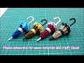 DIY Mini Doll Accessories Umbrella / Felt Craft