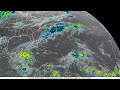 2023 Atlantic Hurricane Season GOES-16 Infrared Satellite Imagery Animation (HD 1280x720)