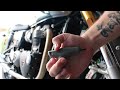 Triumph Thruxton RS Radiator Guard Install