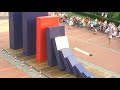 Largest Toppling Dominoes