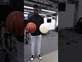 The new airless basketball is almost silent when you bounce it 😳 (via @Marques Brownlee/TT) #shorts
