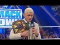 Cody Rhodes' Next Opponent is... Logan Paul! | WWE SmackDown Highlights 5/10/24 | WWE on USA